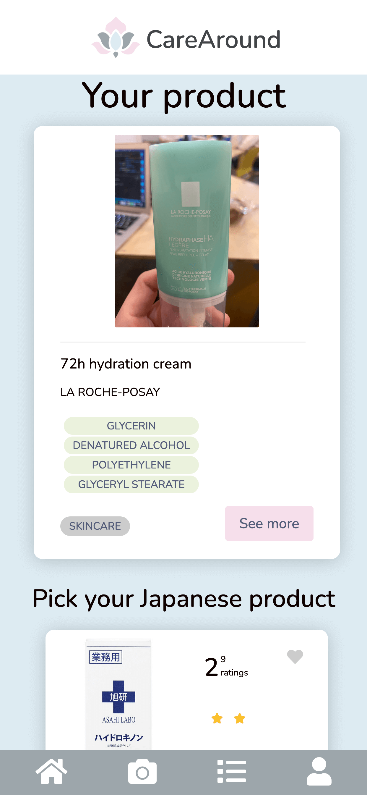 image of carearound site